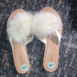 Bebe shoes with puff